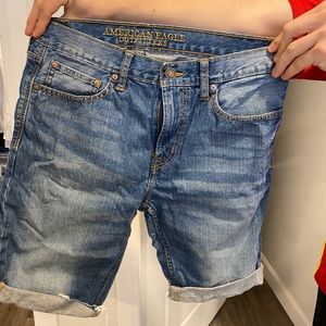 american eagle jeans shorts